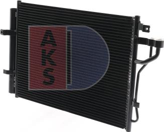AKS Dasis 512076N - Конденсатор, кондиціонер autozip.com.ua