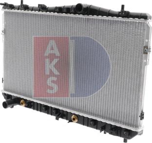 AKS Dasis 520085N - Радіатор, охолодження двигуна autozip.com.ua