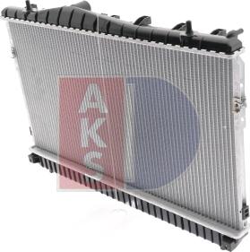 AKS Dasis 520103N - Радіатор, охолодження двигуна autozip.com.ua