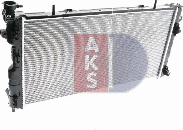 AKS Dasis 520118N - Радіатор, охолодження двигуна autozip.com.ua