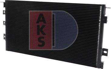 AKS Dasis 522670N - Конденсатор, кондиціонер autozip.com.ua