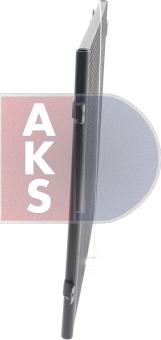 AKS Dasis 522061N - Конденсатор, кондиціонер autozip.com.ua