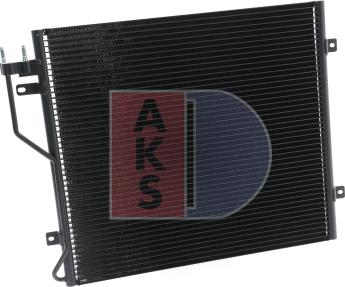AKS Dasis 522061N - Конденсатор, кондиціонер autozip.com.ua