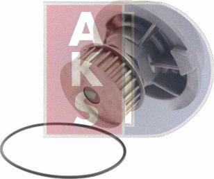 AKS Dasis 570491N - Водяний насос autozip.com.ua