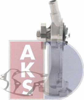 AKS Dasis 570513N - Водяний насос autozip.com.ua