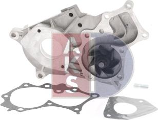 AKS Dasis 570654N - Водяний насос autozip.com.ua
