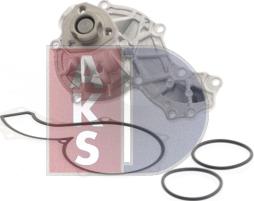 AKS Dasis 570004N - Водяний насос autozip.com.ua