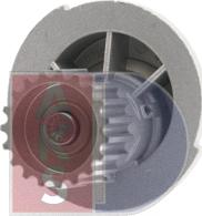 AKS Dasis 570149N - Водяний насос autozip.com.ua