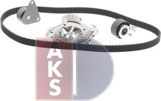 AKS Dasis 570345N - Водяний насос + комплект зубчатого ременя autozip.com.ua