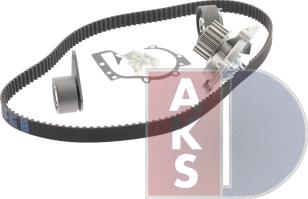AKS Dasis 570345N - Водяний насос + комплект зубчатого ременя autozip.com.ua