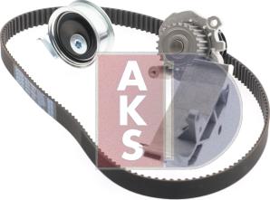 AKS Dasis 570340N - Водяний насос + комплект зубчатого ременя autozip.com.ua