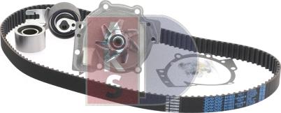 AKS Dasis 570341N - Водяний насос autozip.com.ua