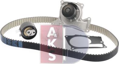 AKS Dasis 570343N - Водяний насос + комплект зубчатого ременя autozip.com.ua