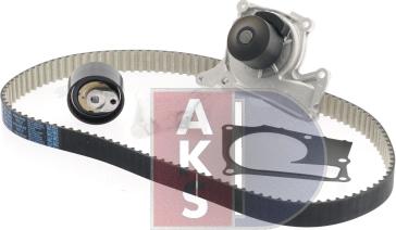 AKS Dasis 570343N - Водяний насос + комплект зубчатого ременя autozip.com.ua