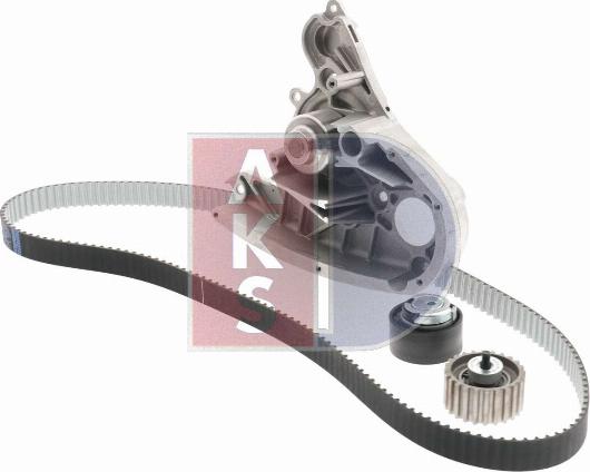 AKS Dasis 570342N - Водяний насос autozip.com.ua