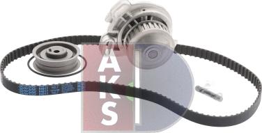 AKS Dasis 570350N - Водяний насос + комплект зубчатого ременя autozip.com.ua