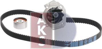 AKS Dasis 570363N - Водяний насос + комплект зубчатого ременя autozip.com.ua