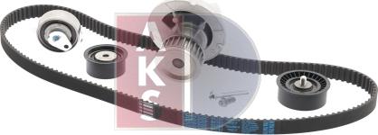 AKS Dasis 570311N - Водяний насос + комплект зубчатого ременя autozip.com.ua