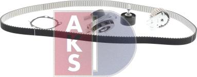 AKS Dasis 570339N - Водяний насос + комплект зубчатого ременя autozip.com.ua