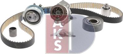AKS Dasis 570330N - Водяний насос + комплект зубчатого ременя autozip.com.ua