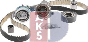 AKS Dasis 570330N - Водяний насос + комплект зубчатого ременя autozip.com.ua