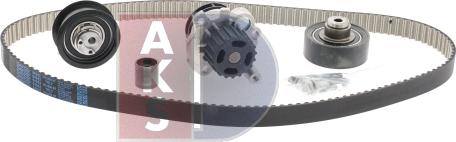 AKS Dasis 570338N - Водяний насос + комплект зубчатого ременя autozip.com.ua