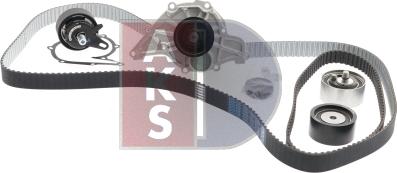AKS Dasis 570337N - Водяний насос + комплект зубчатого ременя autozip.com.ua