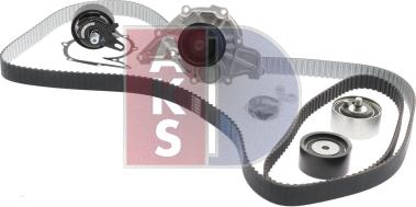 AKS Dasis 570337N - Водяний насос + комплект зубчатого ременя autozip.com.ua