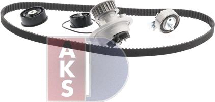 AKS Dasis 570321N - Водяний насос + комплект зубчатого ременя autozip.com.ua