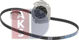 AKS Dasis 570328N - Водяний насос + комплект зубчатого ременя autozip.com.ua