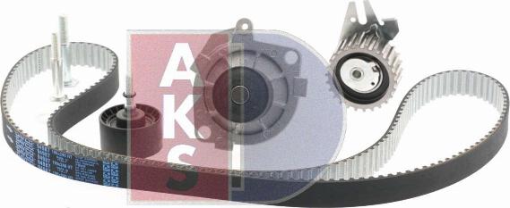 AKS Dasis 570291N - Водяний насос + комплект зубчатого ременя autozip.com.ua