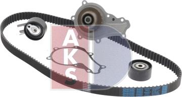 AKS Dasis 570266N - Водяний насос + комплект зубчатого ременя autozip.com.ua