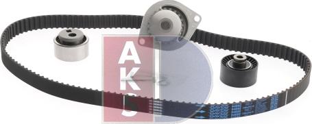 AKS Dasis 570262N - Водяний насос + комплект зубчатого ременя autozip.com.ua