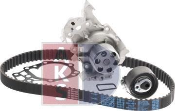 AKS Dasis 570289N - Водяний насос + комплект зубчатого ременя autozip.com.ua