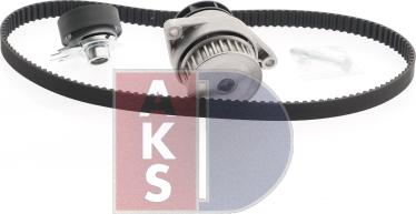 AKS Dasis 570282N - Водяний насос + комплект зубчатого ременя autozip.com.ua