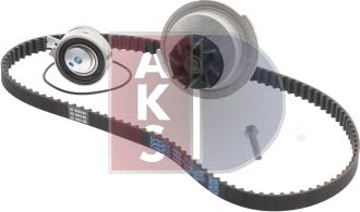 AKS Dasis 570275N - Водяний насос + комплект зубчатого ременя autozip.com.ua