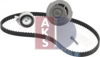 AKS Dasis 570272N - Водяний насос + комплект зубчатого ременя autozip.com.ua