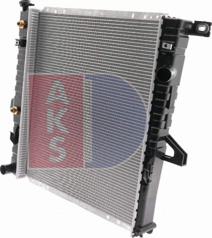 AKS Dasis 090056N - Радіатор, охолодження двигуна autozip.com.ua