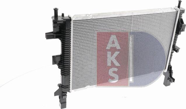 AKS Dasis 090145N - Радіатор, охолодження двигуна autozip.com.ua