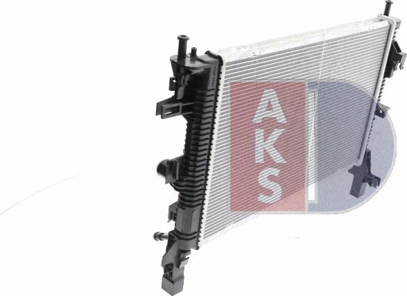 AKS Dasis 090145N - Радіатор, охолодження двигуна autozip.com.ua