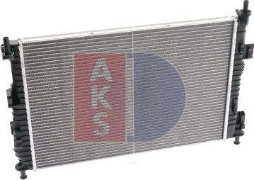AKS Dasis 090119N - Радіатор, охолодження двигуна autozip.com.ua