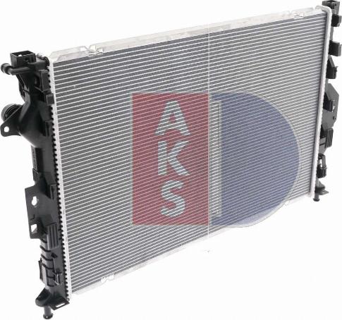 AKS Dasis 090131N - Радіатор, охолодження двигуна autozip.com.ua
