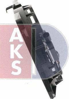 AKS Dasis 098052N - Вентилятор, охолодження двигуна autozip.com.ua