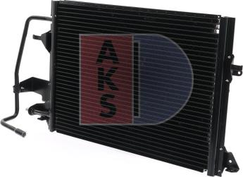 AKS Dasis 092480N - Конденсатор, кондиціонер autozip.com.ua