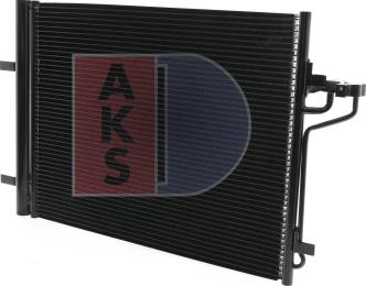 AKS Dasis 092058N - Конденсатор, кондиціонер autozip.com.ua