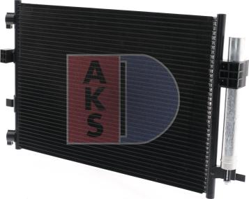 AKS Dasis 092052N - Конденсатор, кондиціонер autozip.com.ua