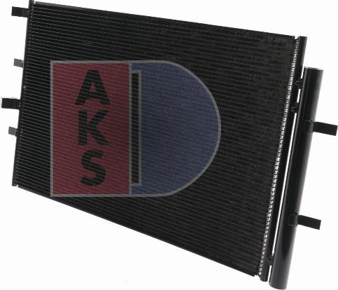 AKS Dasis 092063N - Конденсатор, кондиціонер autozip.com.ua
