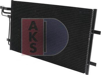 AKS Dasis 092007N - Конденсатор, кондиціонер autozip.com.ua