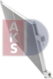AKS Dasis 092033N - Конденсатор, кондиціонер autozip.com.ua