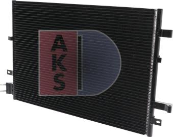 AKS Dasis 092032N - Конденсатор, кондиціонер autozip.com.ua